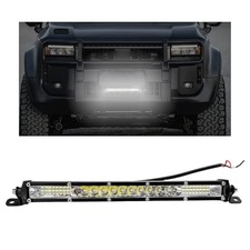 11 Inch LED Light Bar, 10-30 V 26 LED Slim Driving Lamps Spot Flood Combo White