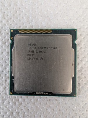 Intel Core I7-2600 CPU, 4 Kerne, 3,40GHz, LGA1155 Integrierte Intel HD Graphics