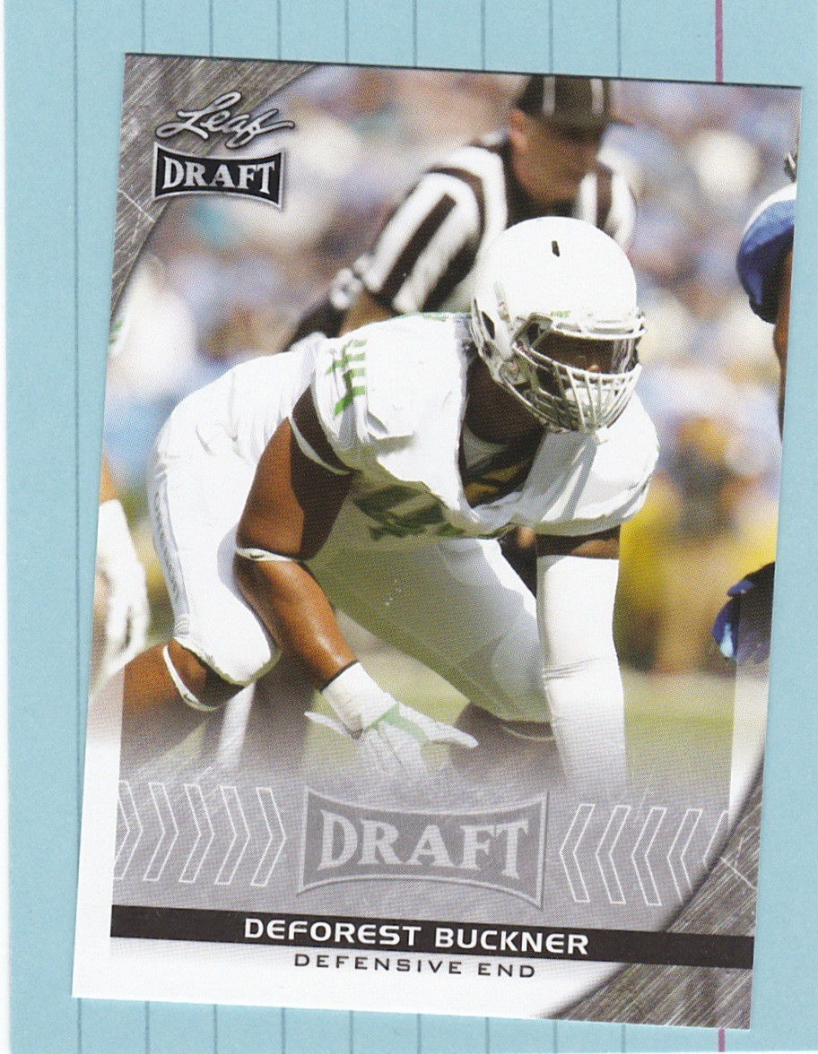 2016 LEAF DRAFT #25  DEFOREST BUCKNER RC  (49ers)