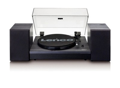 Lenco LS-300BK Ls-300 Belt-Drive Audio  Turntable Black Automatic ~E~