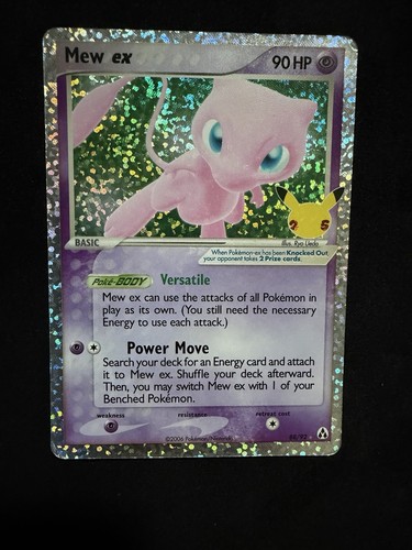 Pokémon TCG Mew EX Celebrations Classic Collection Holo Card 88/92