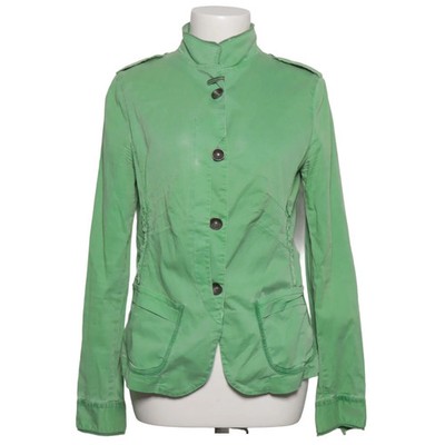 Desigual, Jacke, Damen, Größe: 40, Grün, Baumwolle/Elasthan, Print #eXs