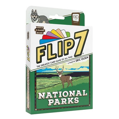 USAopoly - Flip 7 Card Game: National Parks Edition | Card Game