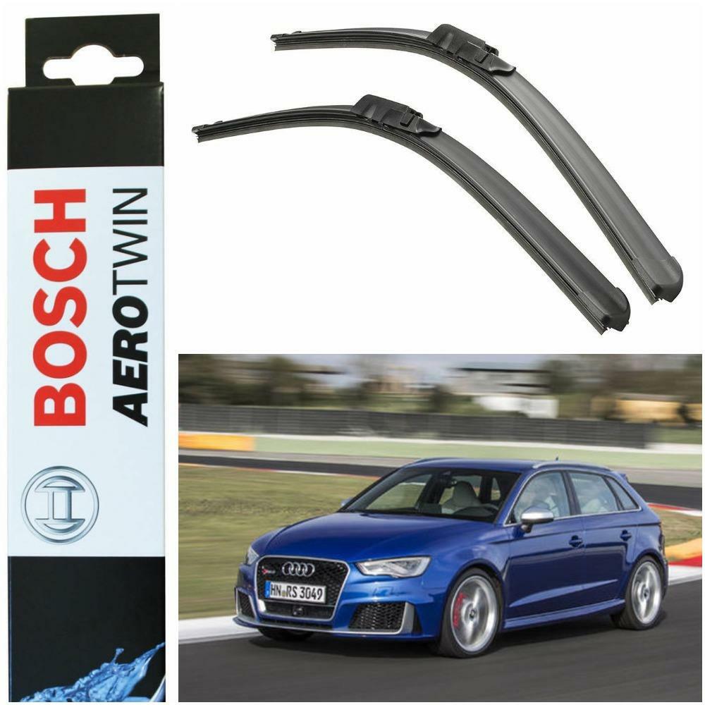 Bosch Aerotwin Front Wiper Blades Set fits Audi RS3 Sportback 02.15