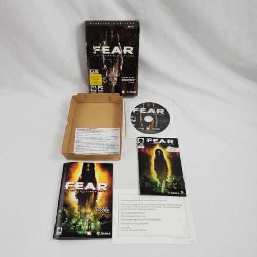 F.E.A.R. FEAR First Encounter Assault Recon Directors Edition - PC Big Box Set  - Picture 1 of 10