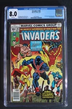 Invaders #20 1st UNION JACK II 1977 Toro Master Man Hitler Warrior Woman CGC 8.0