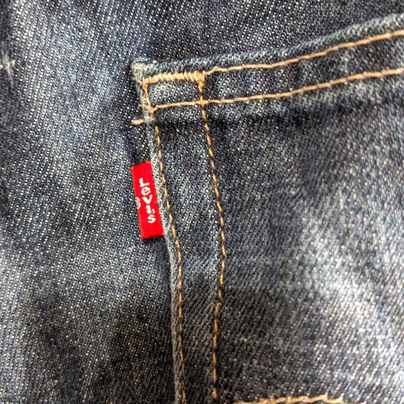 Levis 527 Jeans Mens 33x32 Bootcut Low Rise Dark … - image 10