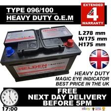BMW Z4 1.8 1.9 2.0 2.2 2.5 2.8 3.0 CAR BATTERY 096 100 12V EXTRA HEAVY DUTY 24HD