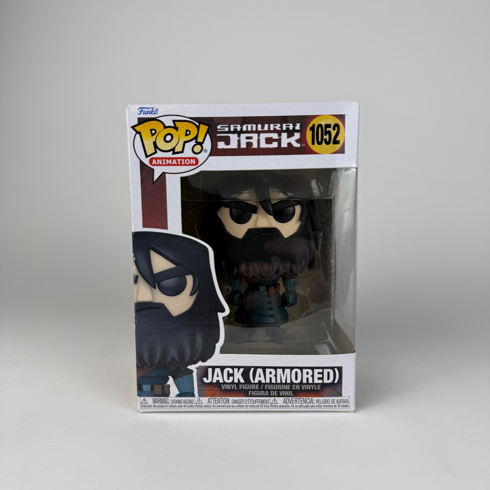 Armored Samurai Jack Funko POP #1052 Vaulted Animation Collectible