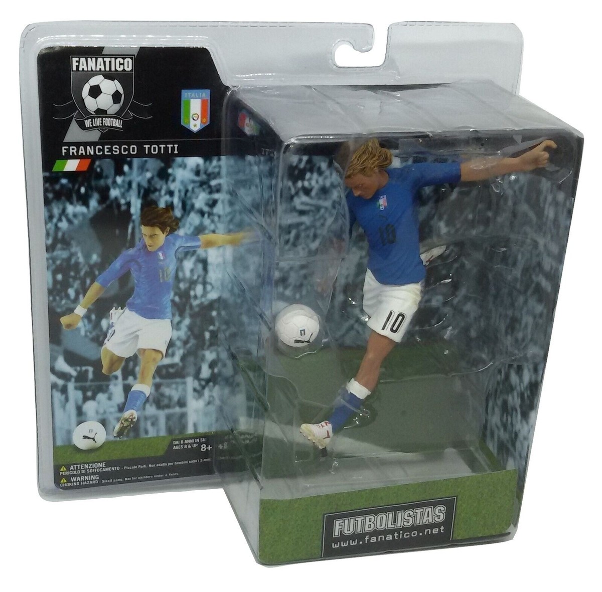 Fanatic 3D Figure Azzurri Francesco Totti Italy World Cup - NUOVO
