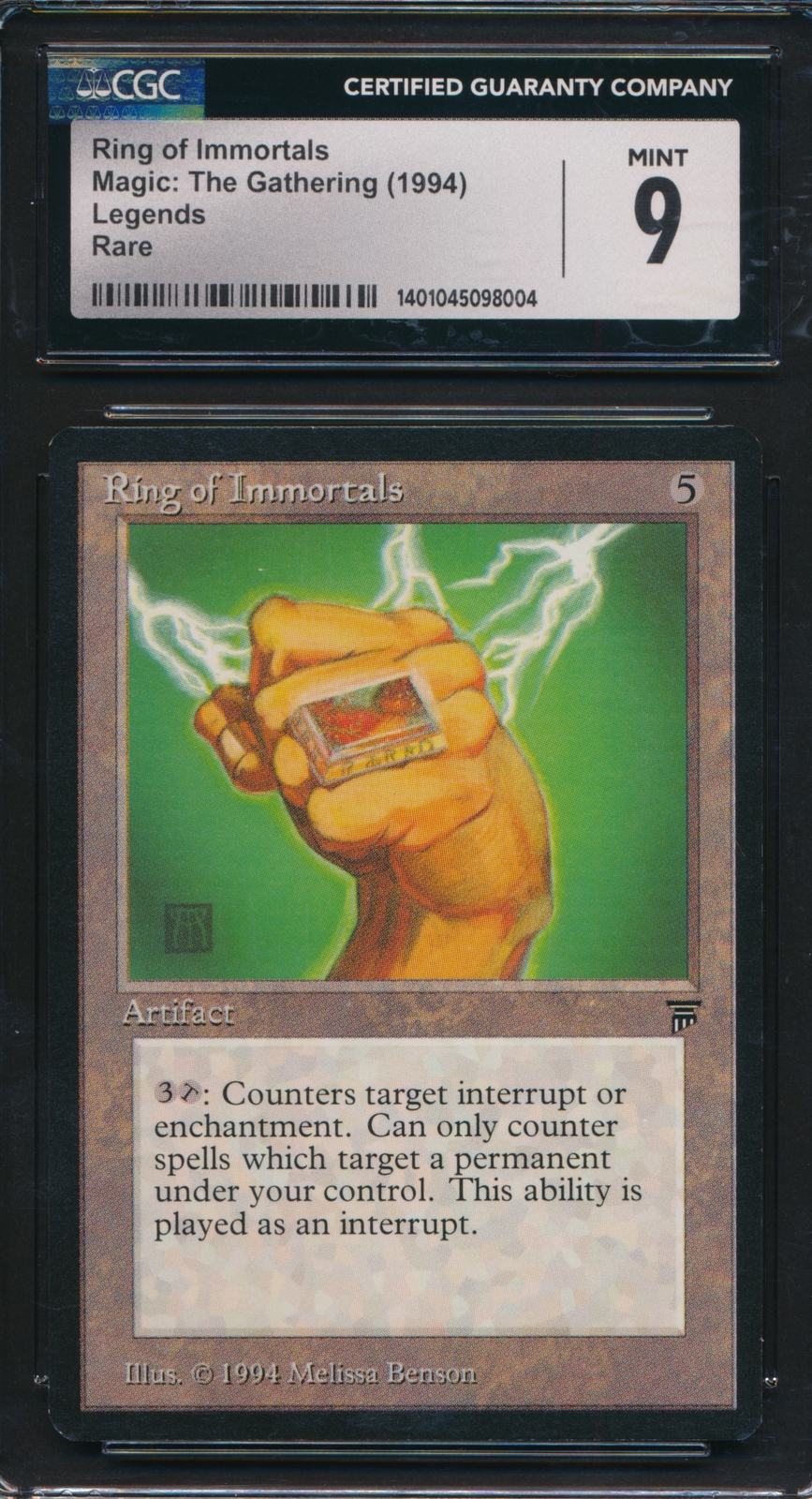 Ring of Immortals Legends Style Titanium Steel Wedding Band-image