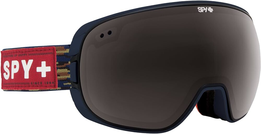 Spy Optic Doom Adult Snow Goggle Grey with Black Mirror/Persimmon