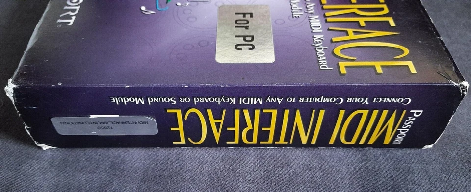 Passport MPU-401 8-bit ISA Midi-Interface (1992, retro, boxed, OVP) - Bild 2 von 4