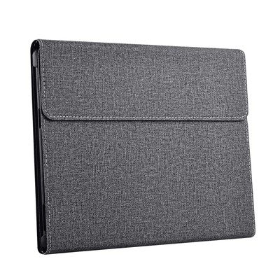 Étui Folio Microsoft Surface Pro 8 Support Stand Ultra-fine Finition Tissu Gris