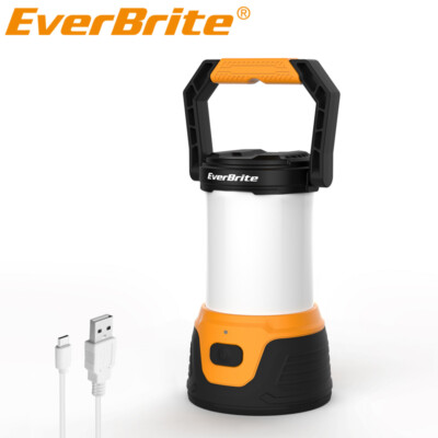 EverBrite 1000LM LED Lantern Rechargeable Lantern 5 Lighting Mode Power Bank NEW