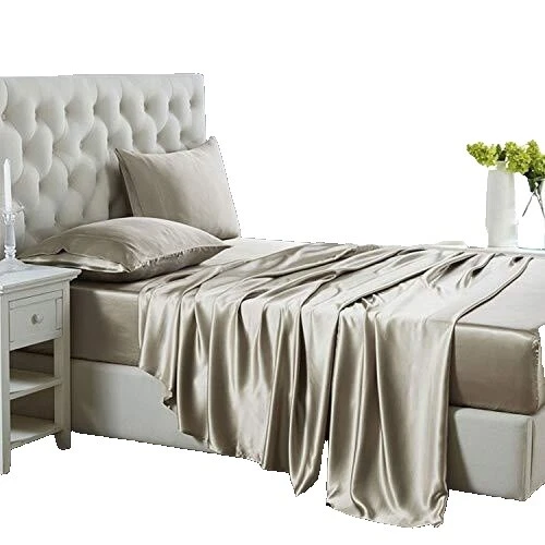 Satin Polyester Queen Bed Sheets