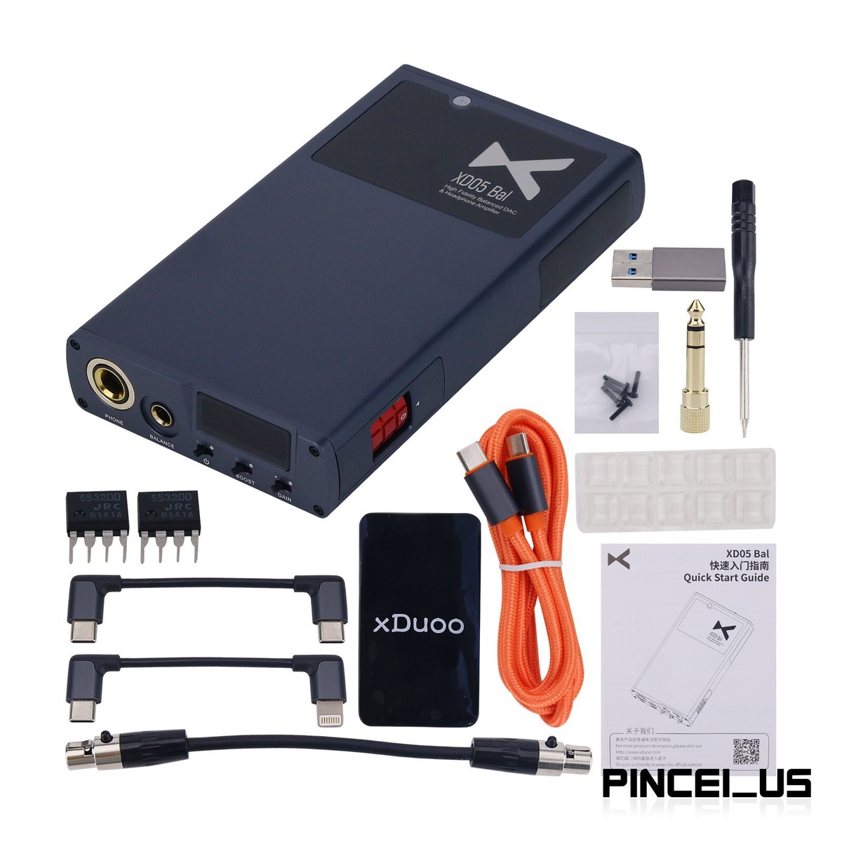 Xduoo XD05 Bal Hi-Definition Balanced DAC & Headphone