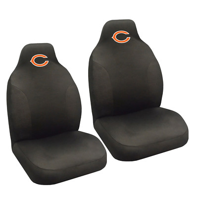 NFL Chicago Bears Car Truck 2 Front Seat Covers Set - Official Licensed