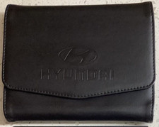 HYUNDAI LEATHER CASE FOR OWNERS MANUAL OPERATORS USER GUIDE