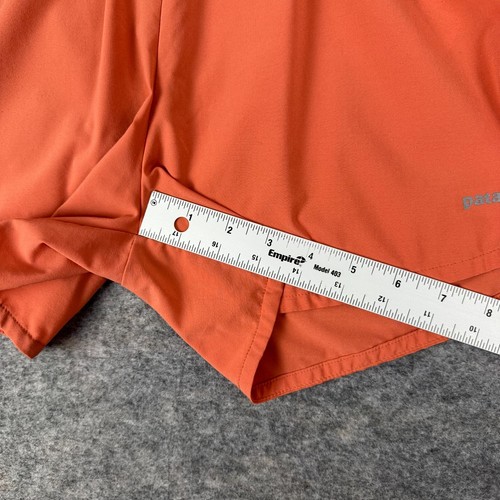 Patagonia Trailfarer Running Shorts 4" 67315 Orange Kids Girls XL - Picture 11 of 12