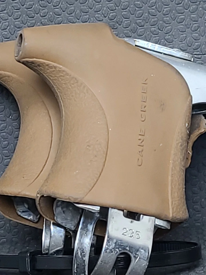 Palancas de freno Compe con capós de goma Cane Creek barra de caída de liberación rápida 23,5 mm Foto 3 de 4