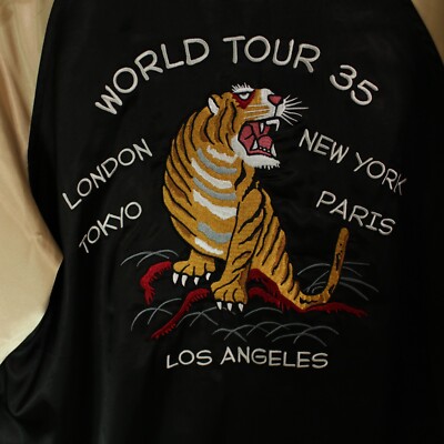 Stussy Varsity Jacket Size L Bomber embroidery Mens | eBay