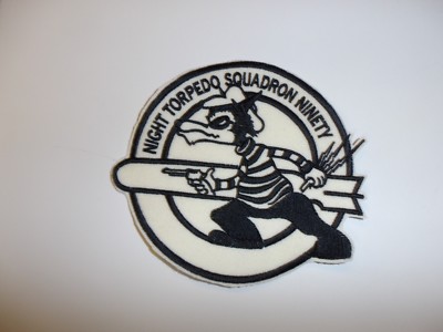 e1892 WW 2 US Navy Night Torpedo Squadron Ninety 90 IR14B