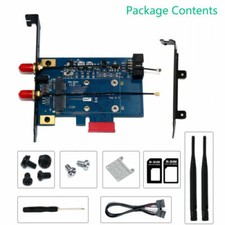 XT-XINTE PCI-E Wifi Card to Mini PCI-E 1X Adapter for Mini PCI E Wifi 3G/4G/LTE