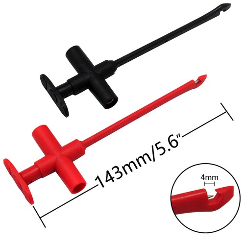 2 sets auto repair Pro Test Clip Insulation Piercing w/ aglicator clip test lead - Picture 7 of 10