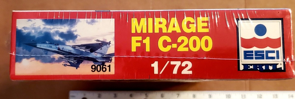 ESCI 1/72 ミラージュ　F-1 3個セット ESCI ERTL 1:72 Mirage F1 C-200 Model Airplane Kit 9061