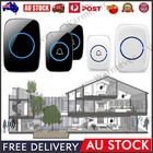 Wireless Door Bell Chime Waterproof Doorbell Plug in Receivers 300M Long Range