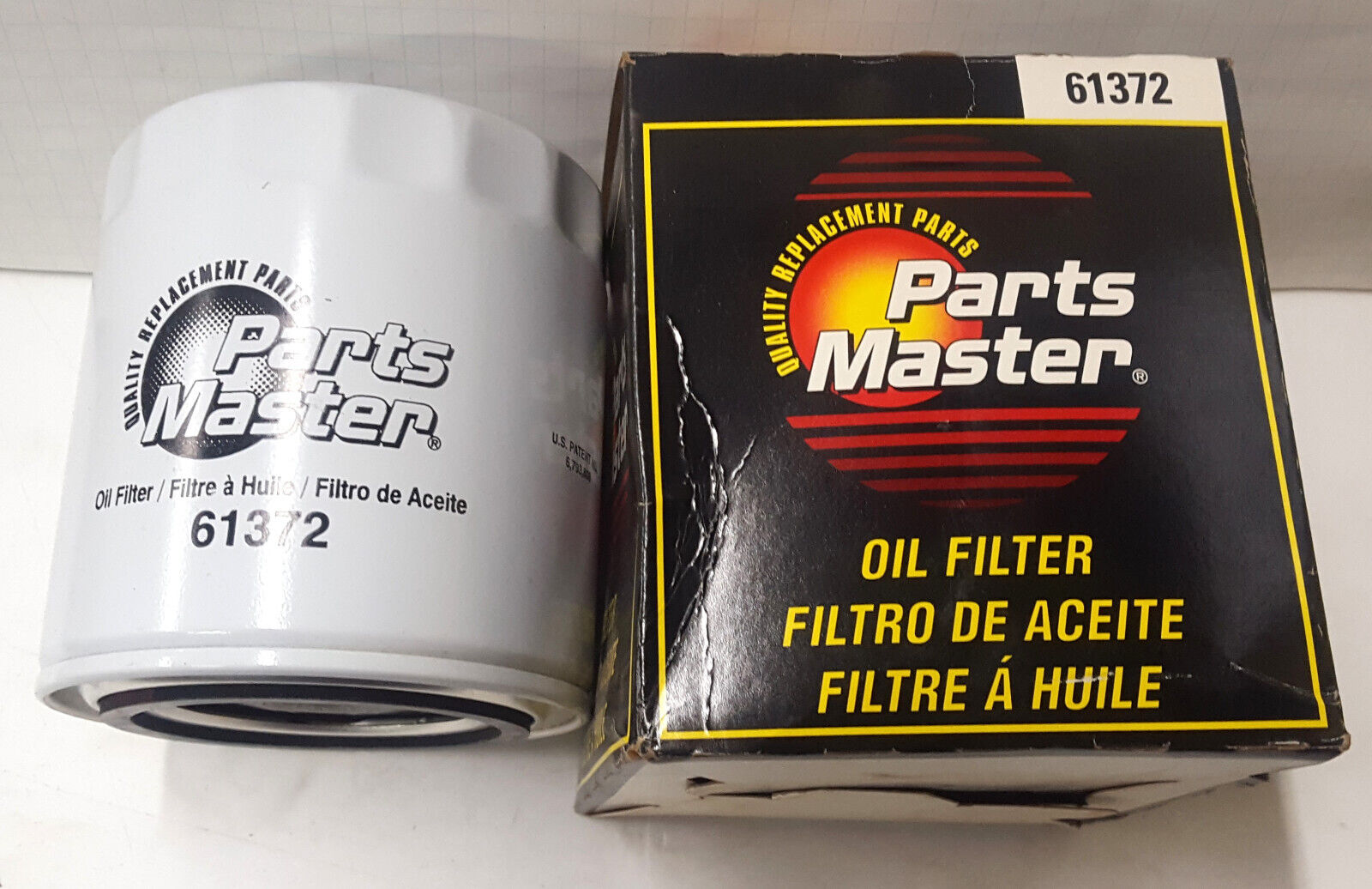 PARTS MASTER Engine Oil Filter Spin-On 61372 - WIX 51372