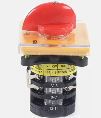 1x Bridgeport Milling Machine Switch Forward & Reverse 3 Phase Motor ...