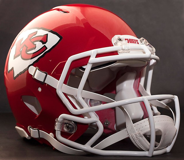 ***CUSTOM*** KANSAS CITY CHIEFS NFL Riddell Speed AUTHENTIC Football