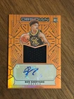 2023-24 Panini Obsidian Basketball Ben Sheppard Orange Rookie Patch Auto /75 RPA