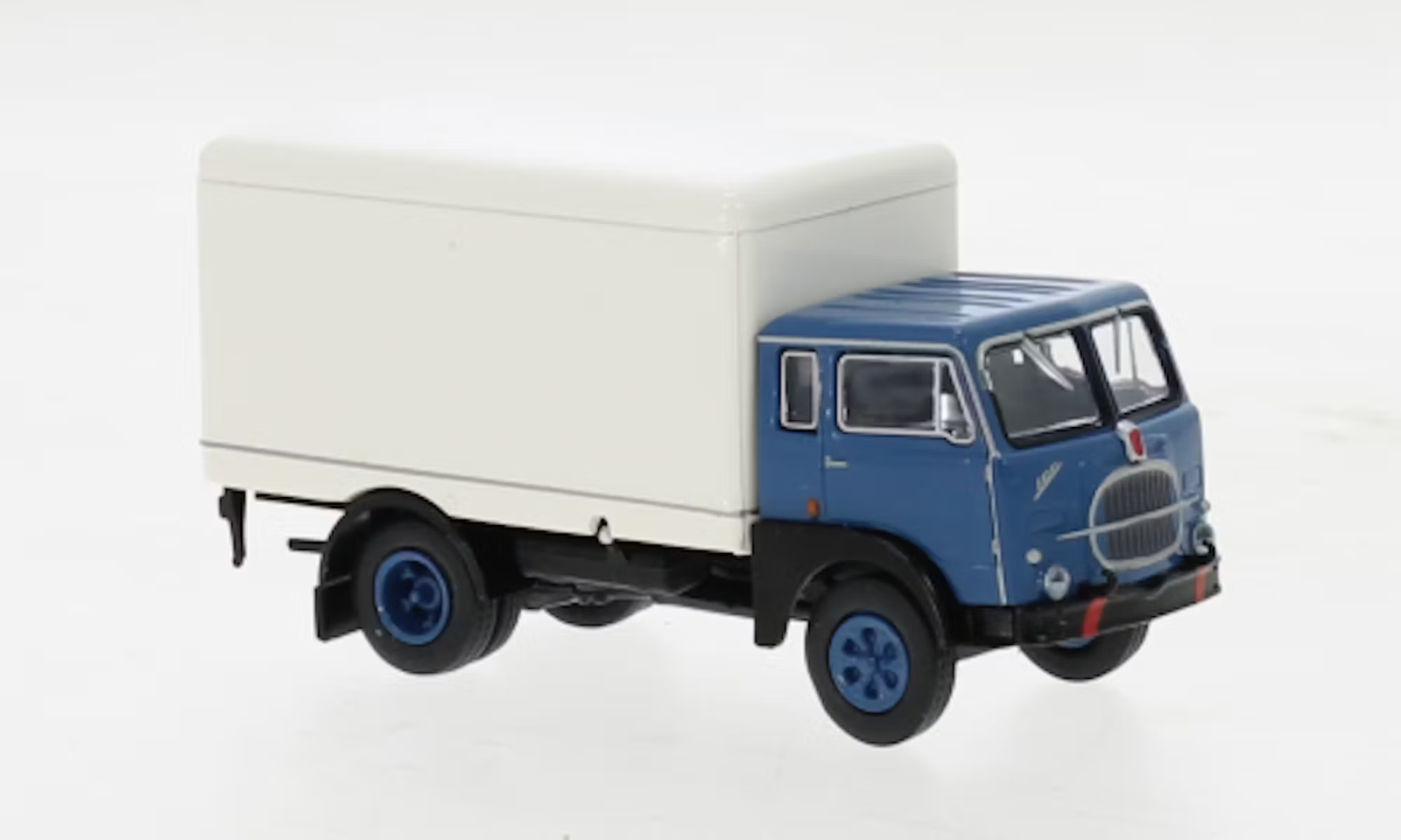 Brekina 58606 Fiat 642 Isothermal, Blue And White, 1962 HO 1:87