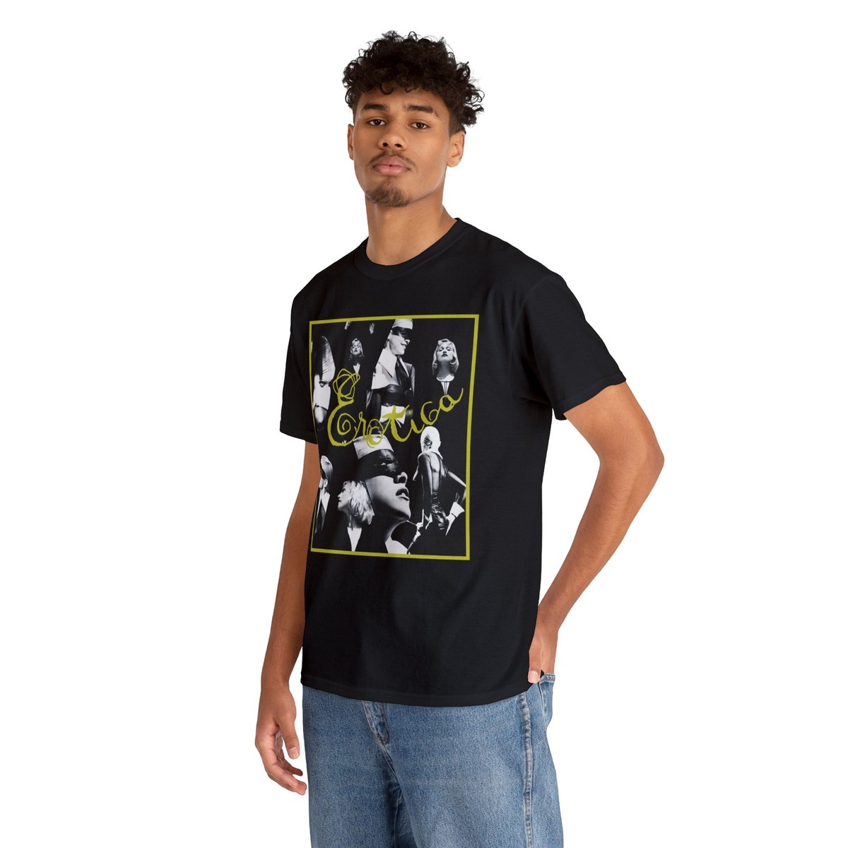 Madonna Erotica Unisex Heavy Cotton Tee, Madonna Fan Gift, Erotica