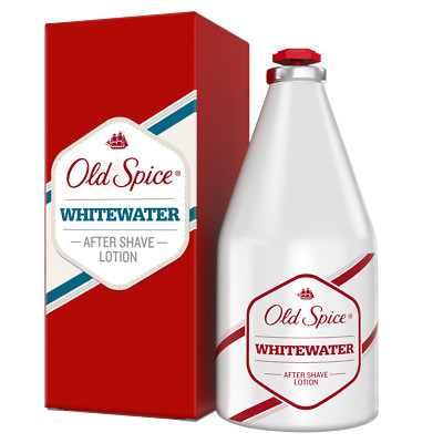 Old Spice Whitewater After Shave Lotion Men Long Lasting Hydrating Soothes 100ml