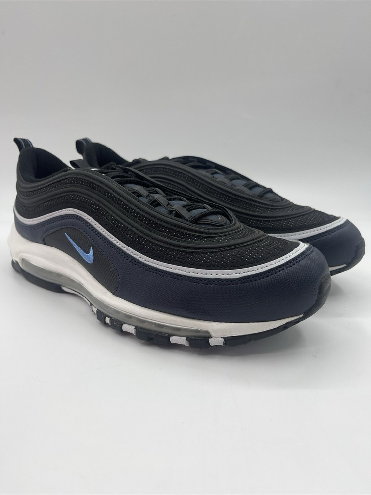 Nike Air Max 97 Black Dark Obsidian DQ3955-001 Men's Sizes 9.5-12.5  