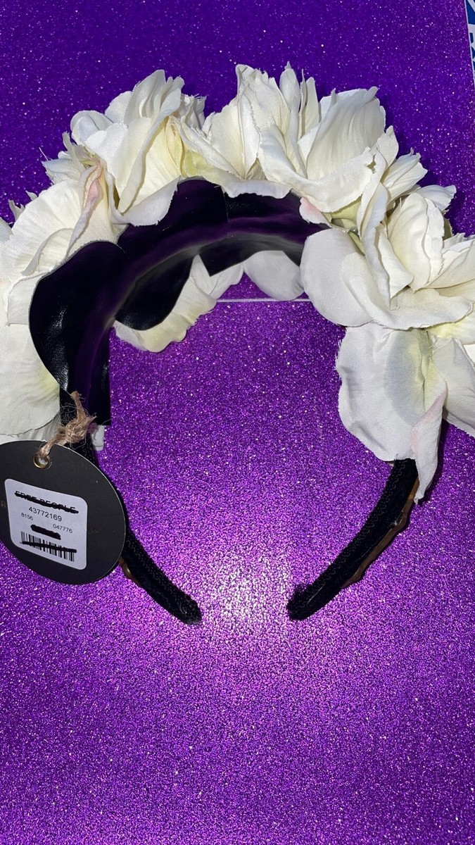 Rock & Rose Martha White Rose Baroque Crown-$88 MSRP | eBay display picture 2