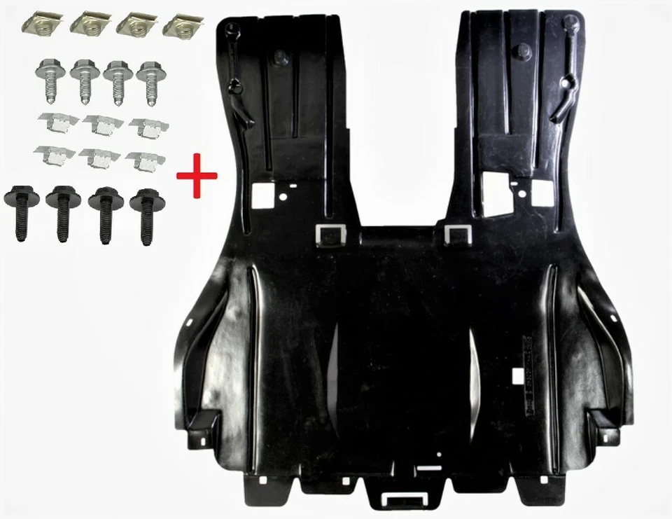 PLAQUE COUVERCLE CACHE PROTECTION SOUS MOTEUR BLIC CLIPS PEUGEOT 407 04-11