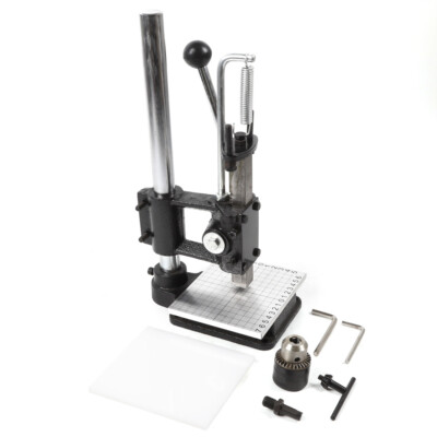 DIY Craft Tool Leather Hole Puncher Hand Punching Machine Manual Press Punch USA