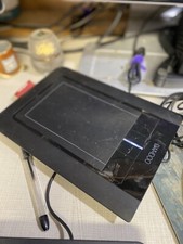 Wacom CTH460 Bamboo Pen and Touch Graphics Tablet Used Tested Works No Pen As Is