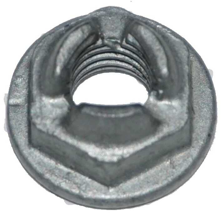 Mercedes 10 mm Hex Self-Locking Flange Nut M6x1.00 mm  