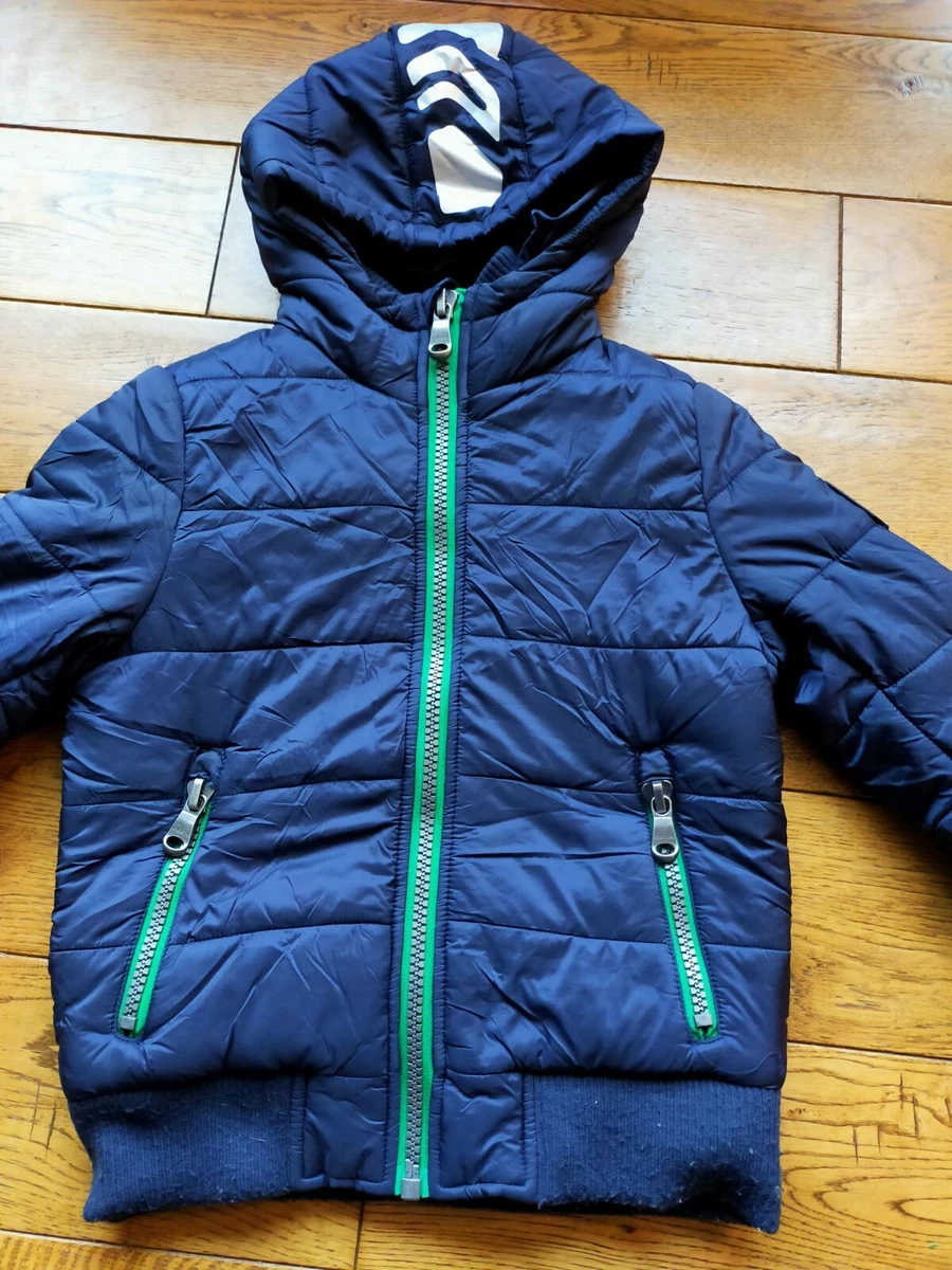 Super GEOX Boys Padded Winter Coat Jacket 8yrs Blue