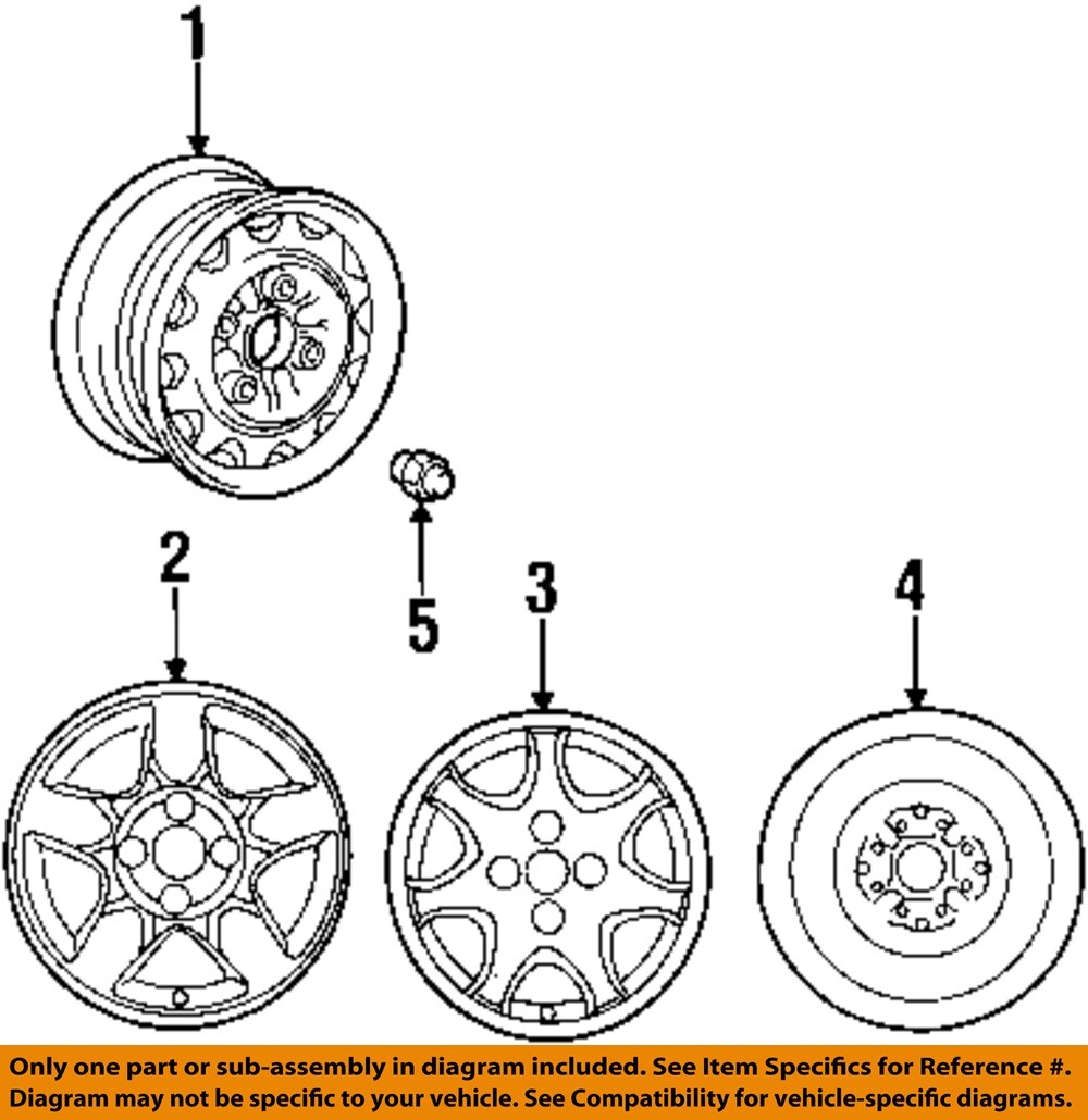 HYUNDAI OEM 9505 Sonata WheelLug Nut 5295111210 eBay