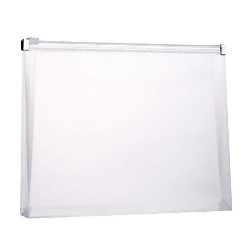 Plastic Envelopes, TIENO 5PCS Legal Size Poly Zip Envelope with Zipper