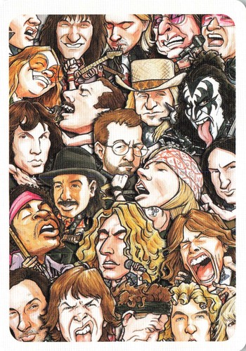 Tarjeta de caricatura rara de Jim Morrison The Doors: posee un pedazo de historia del rock - Imagen 2 de 2