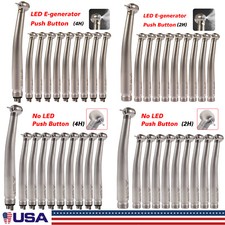 1-10 Yabangbang Dental LED E-generator High Speed Handpiece 4/2 Hole NSK Style