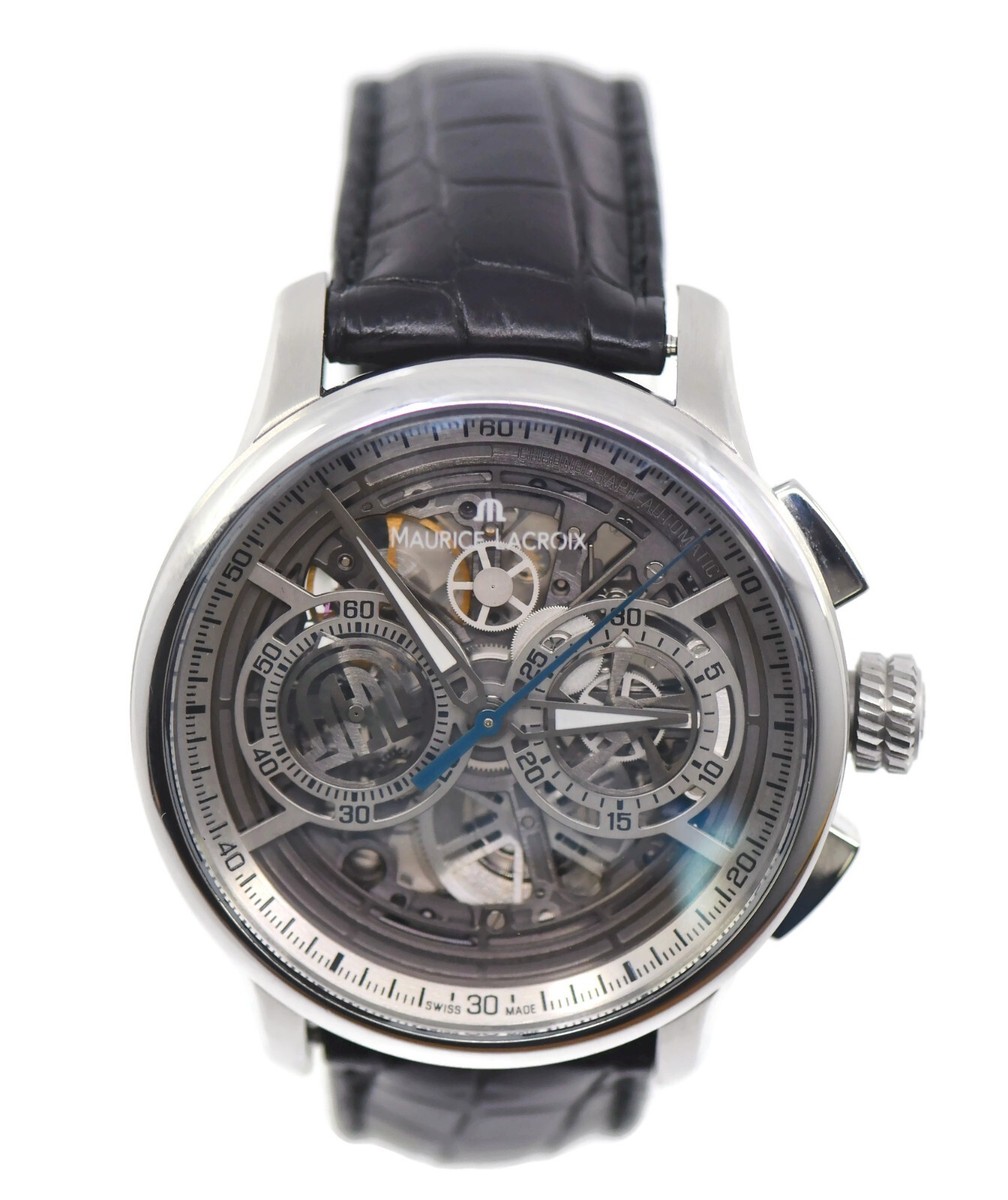 Maurice Lacroix Masterpiece Stainless Steel Watch MP6028 | eBay